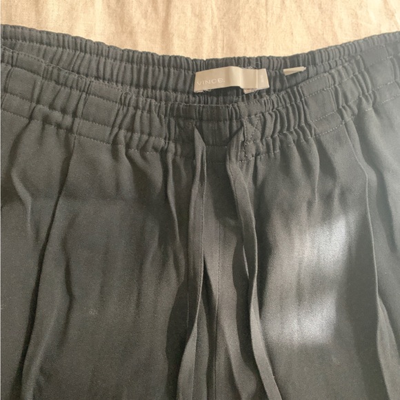 Vince flowy wide leg drawstring pants - medium - Picture 8 of 10
